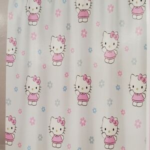 Hello kitty shower curtain